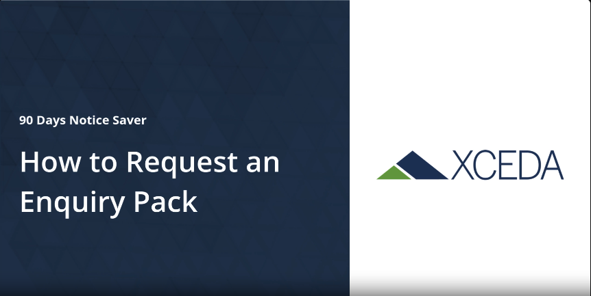 How to Request a Notice Saver Enquiry Pack